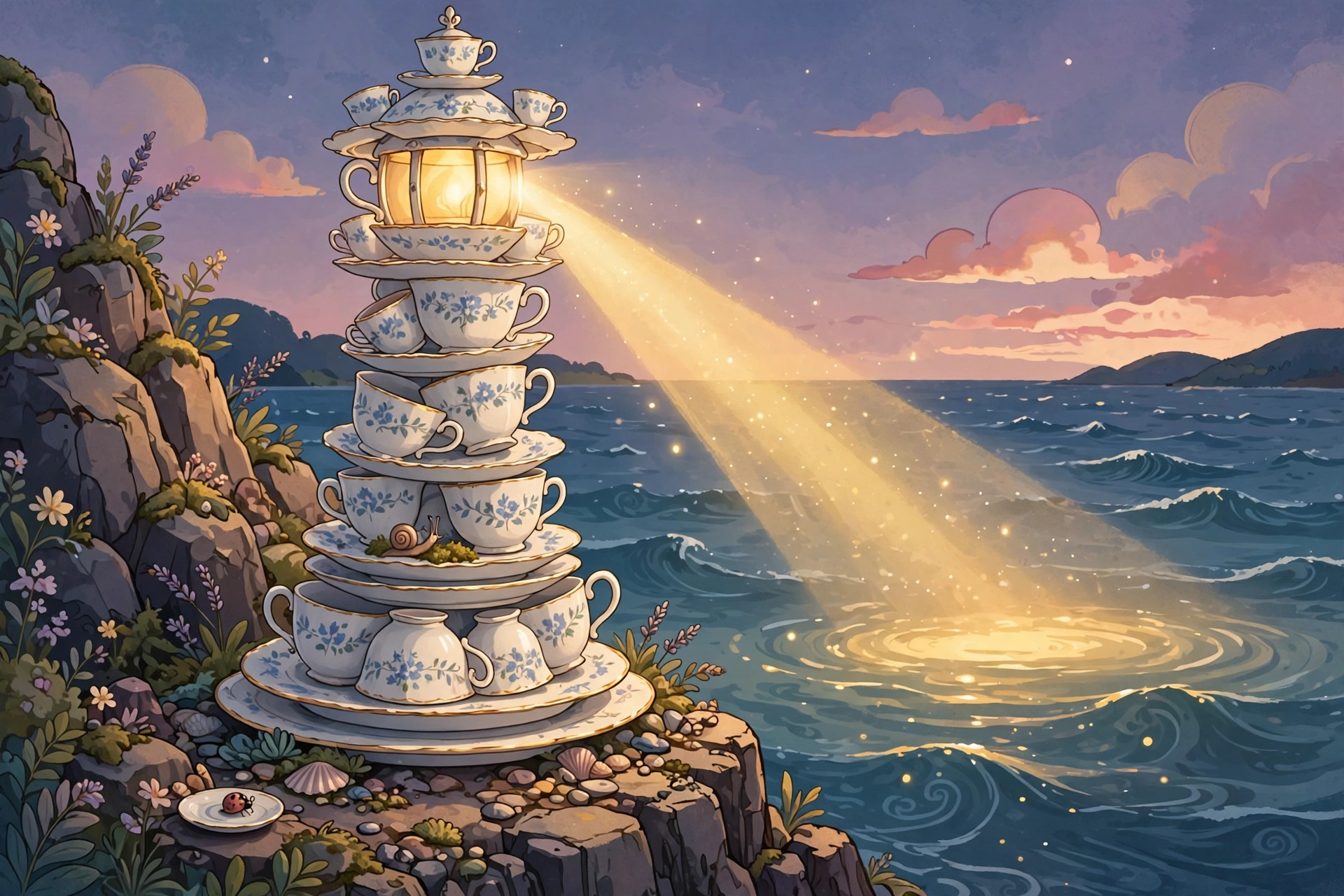 Lighthouse of Teacups