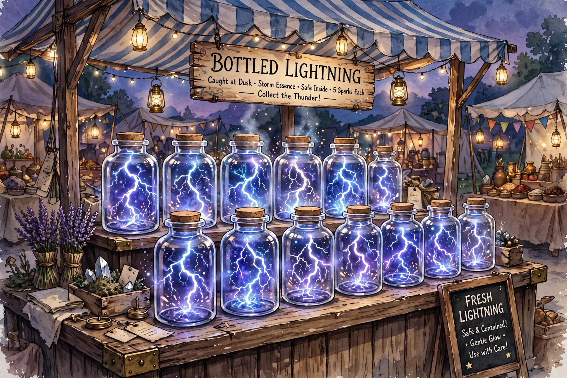 Bottled Lightning