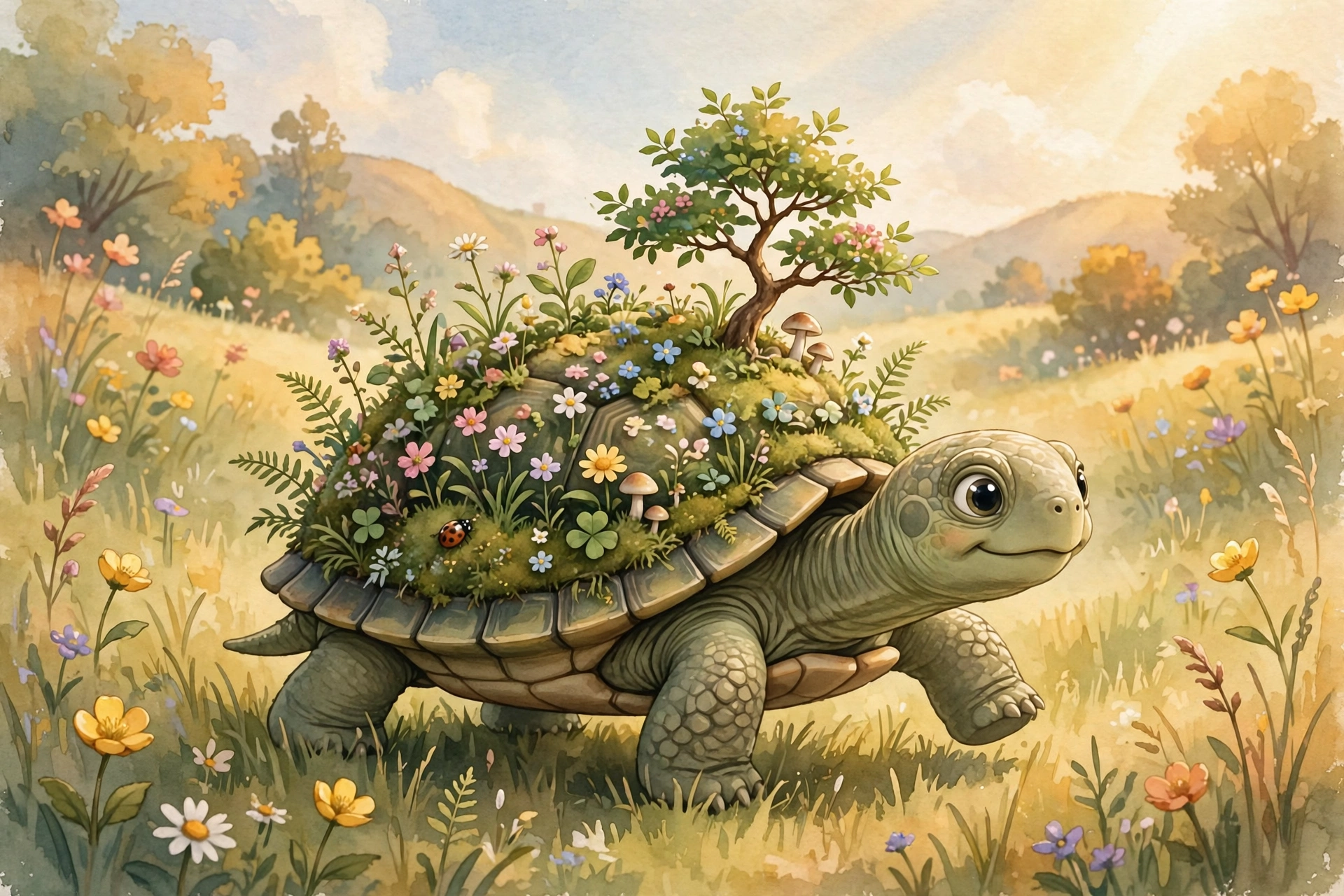 Turtle's Traveling Garden