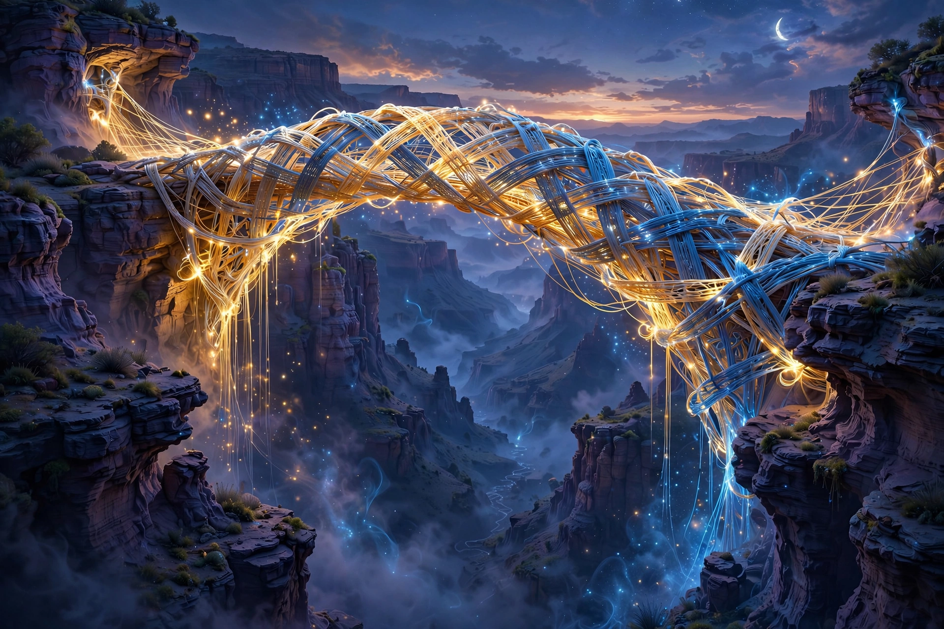Bridge of Woven Light