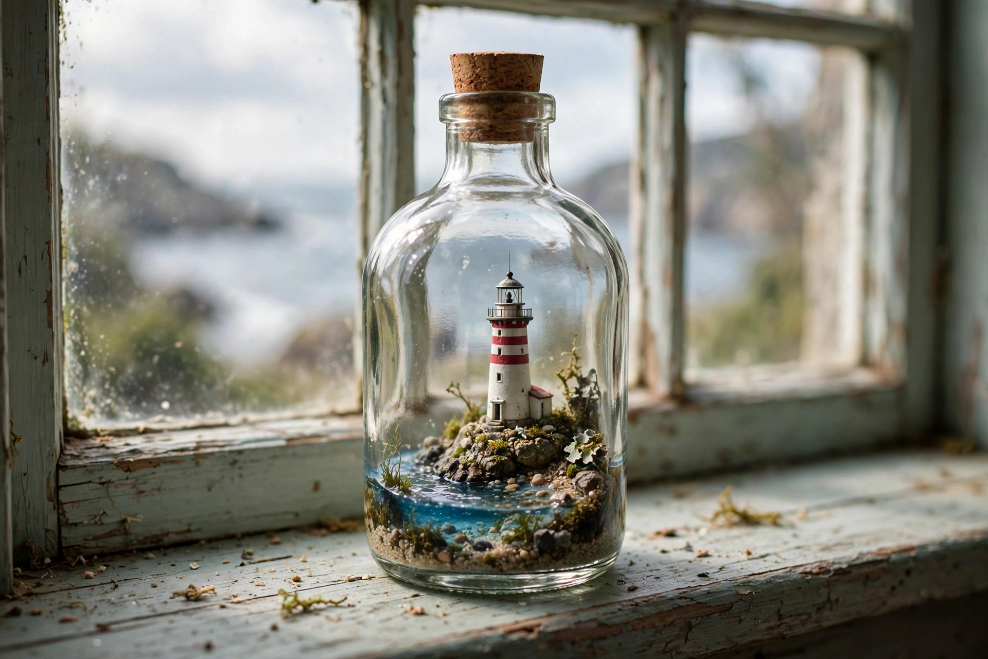 Lighthouse in a Bottle