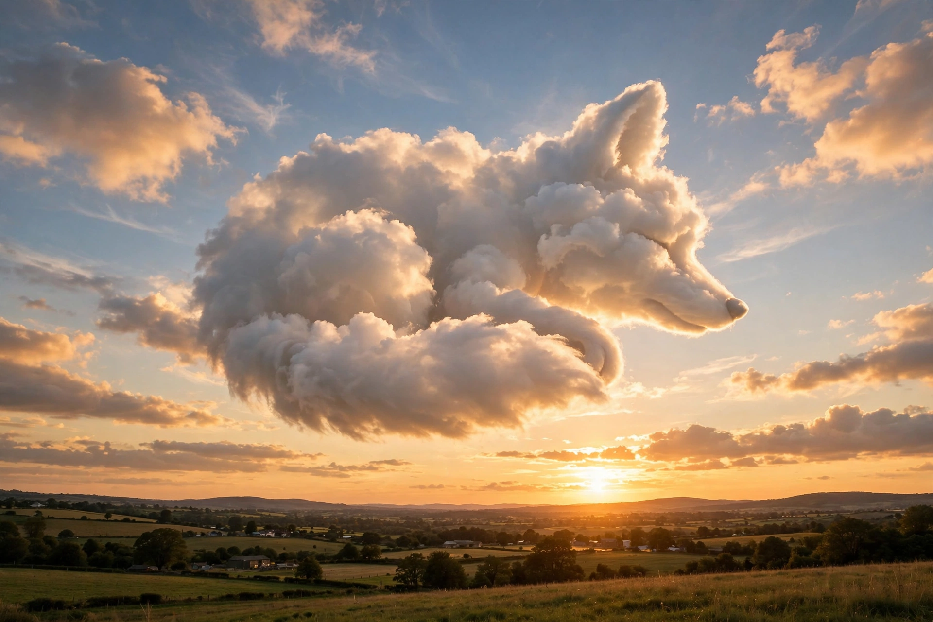 Fox-Shaped Cloud