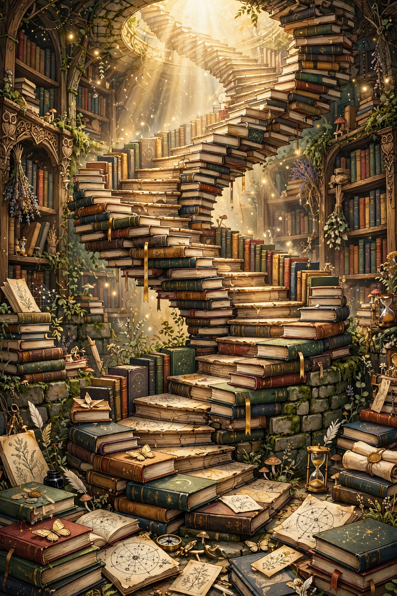 Staircase of Books