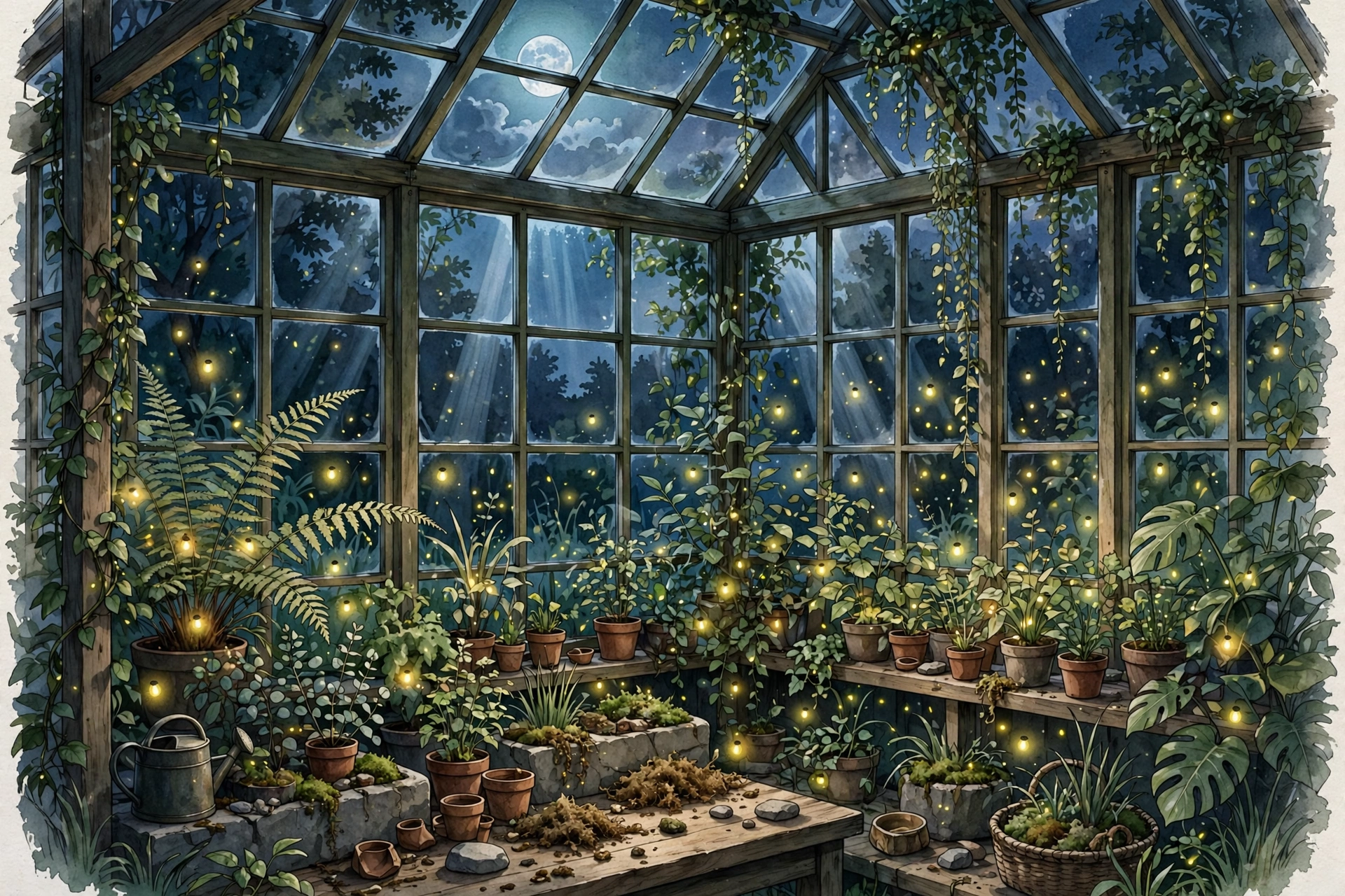 Fireflies in the Greenhouse