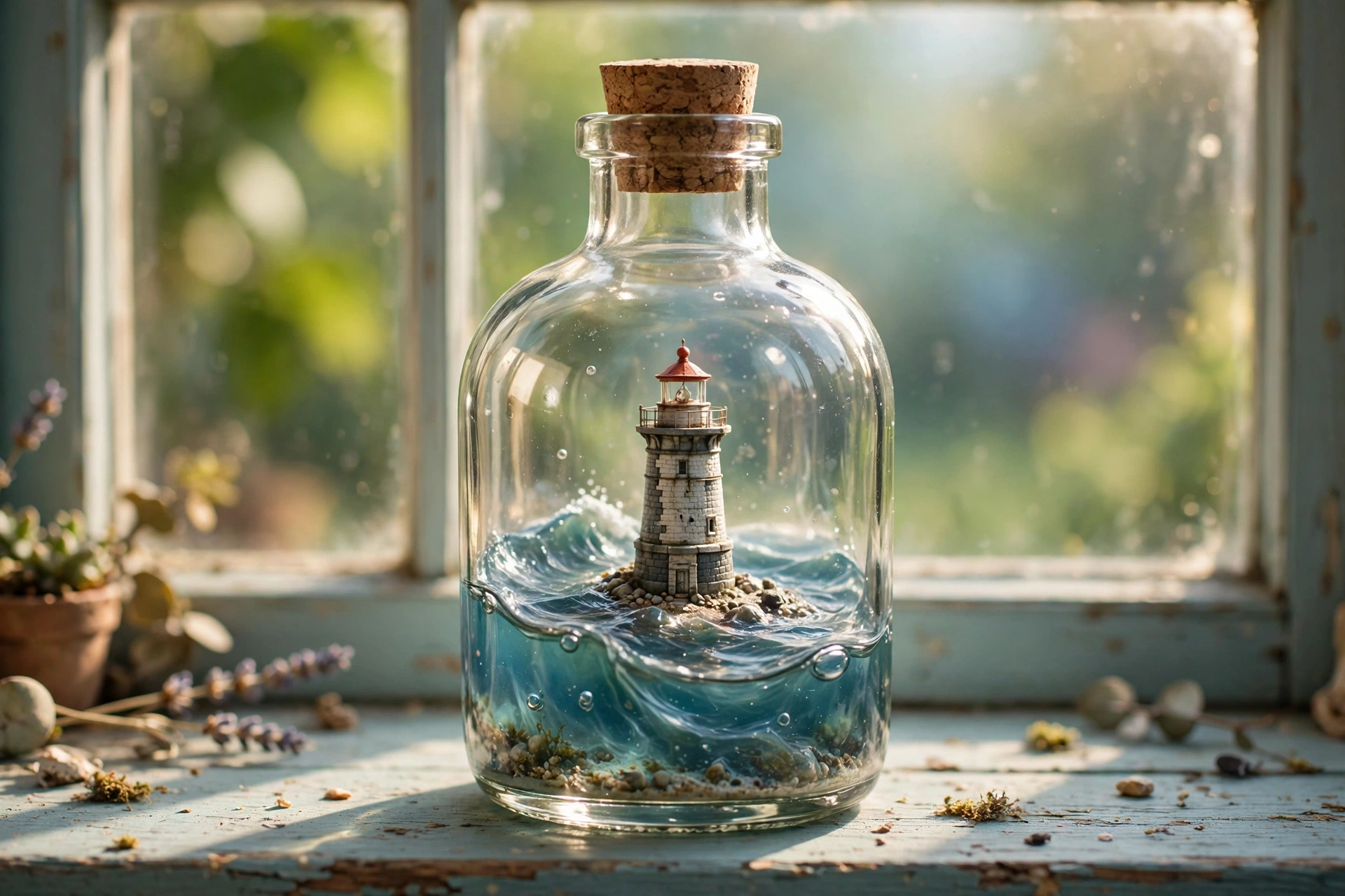 Lighthouse in a Bottle