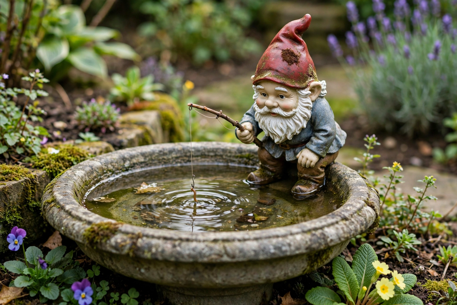 Gnome Fishing