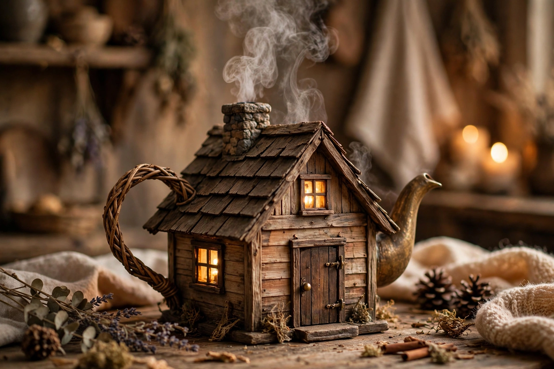 Tiny House Teapot