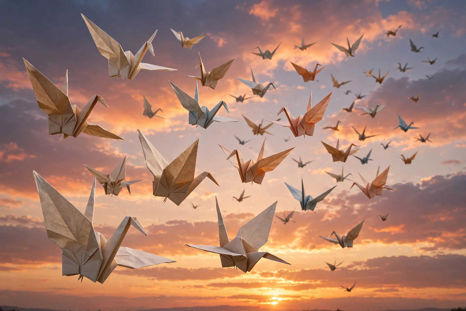 Paper Crane Migration
