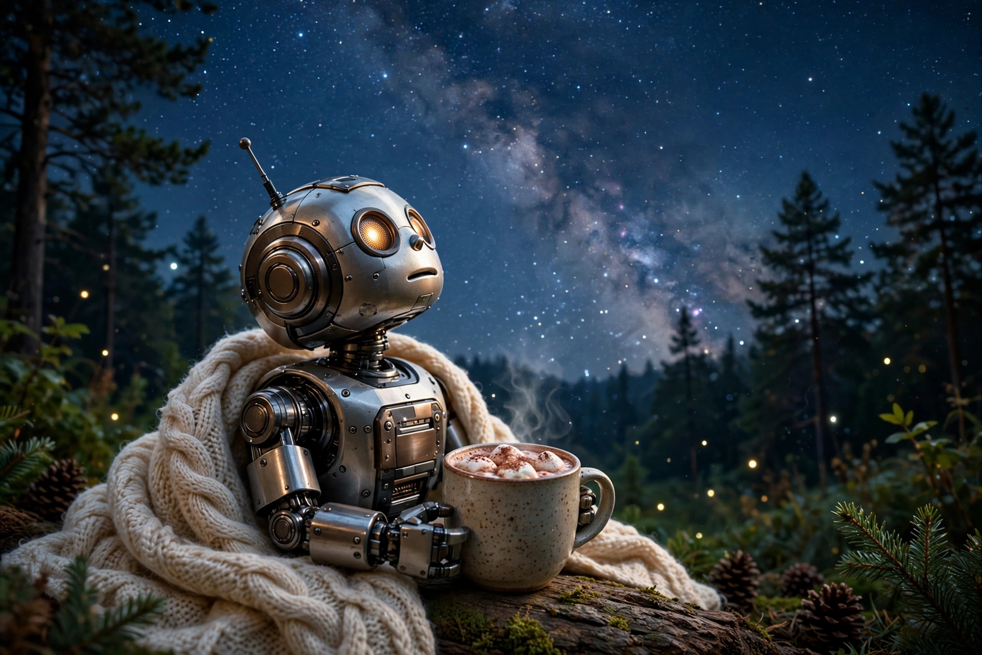 Robot Stargazing