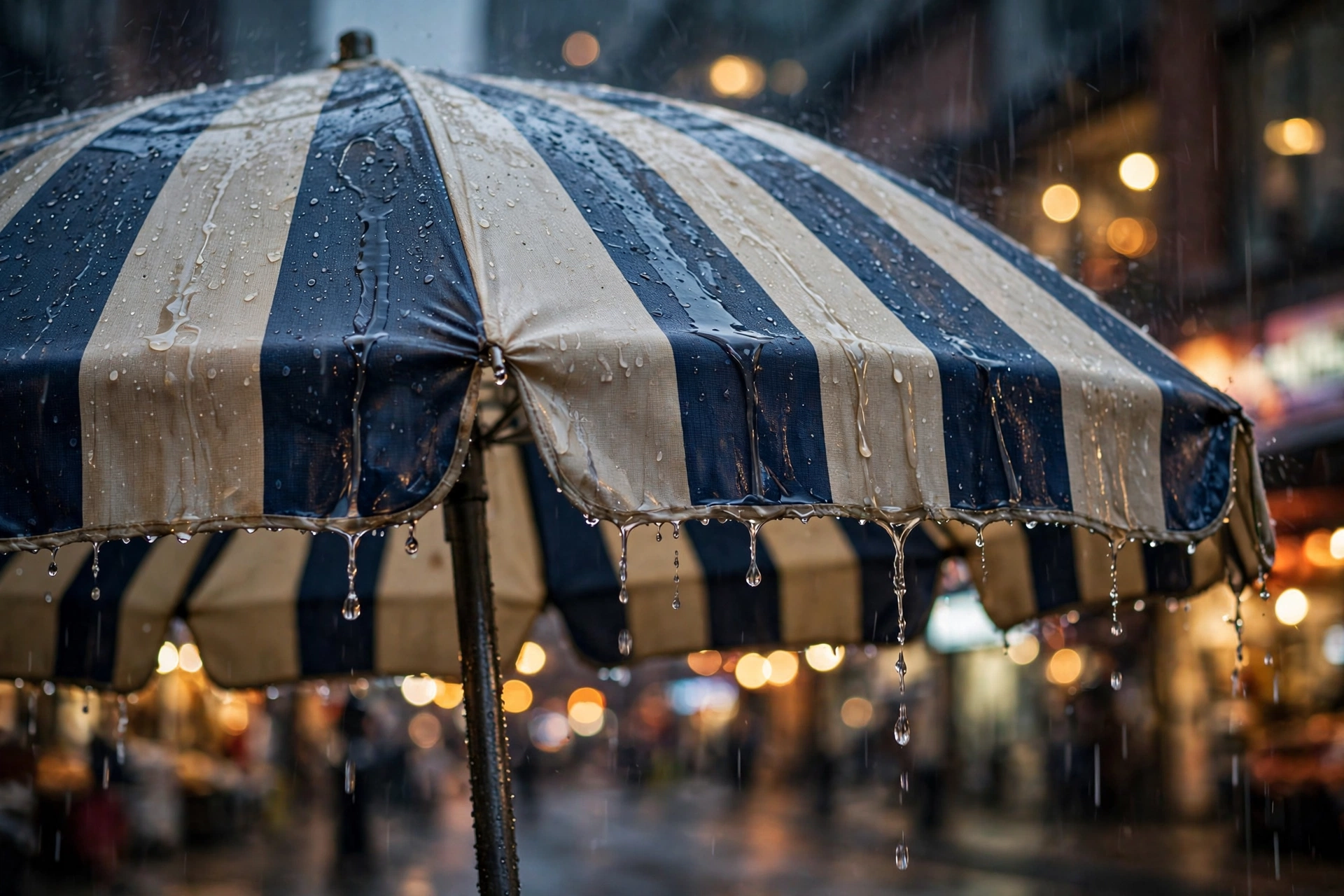 Rainy Market Umbrella