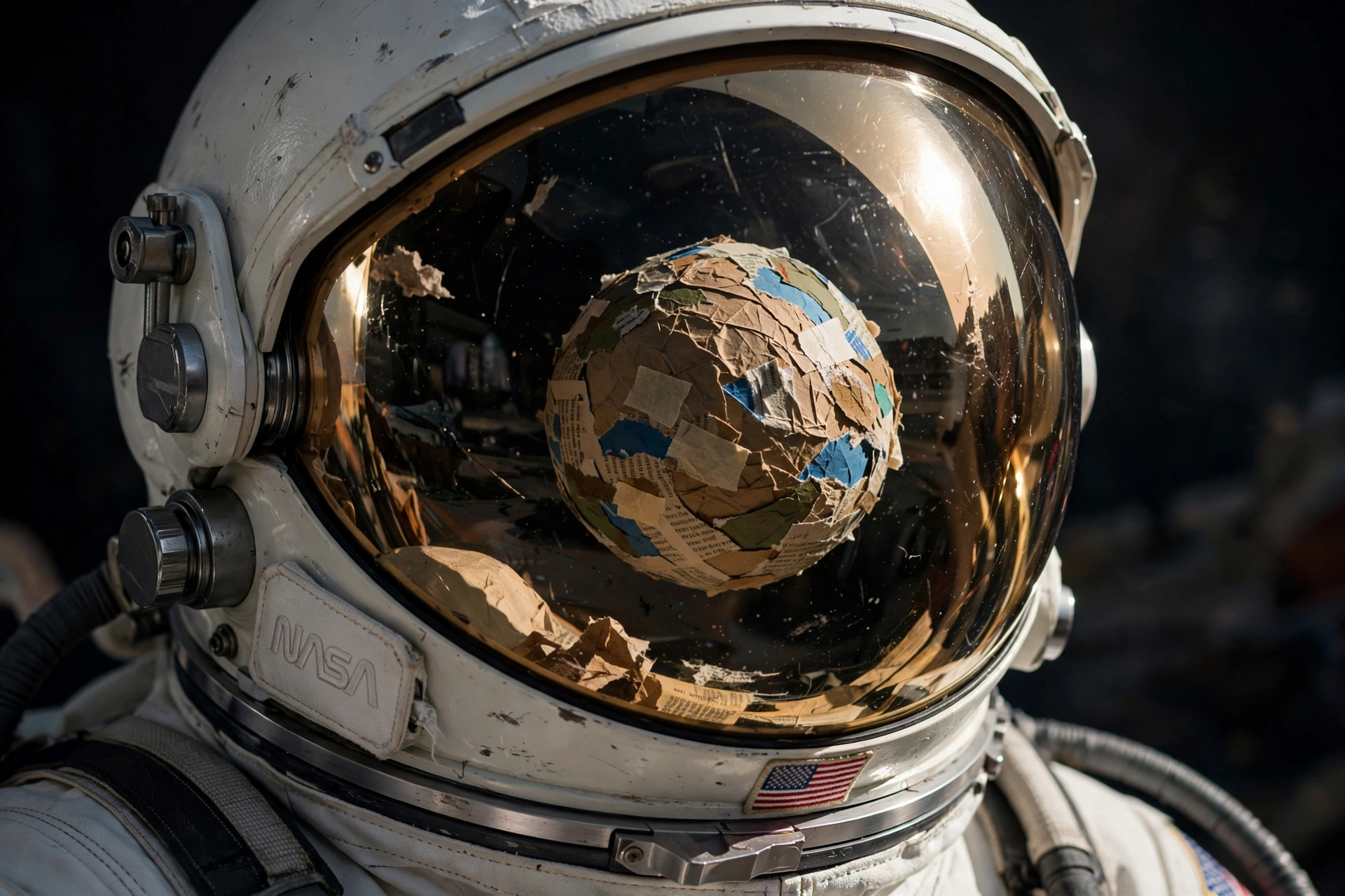 Paper Mache Planet