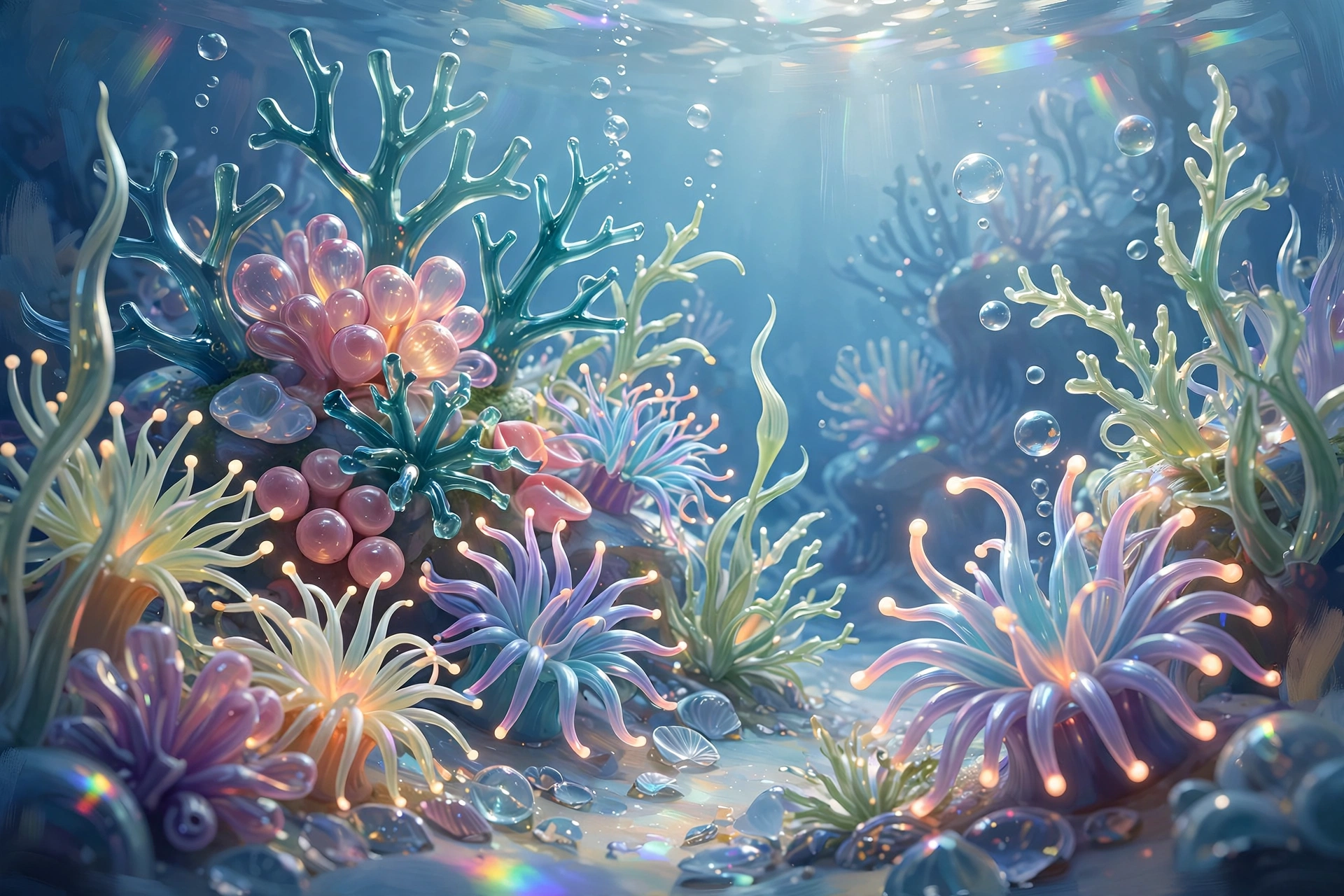 Glass Coral Reef