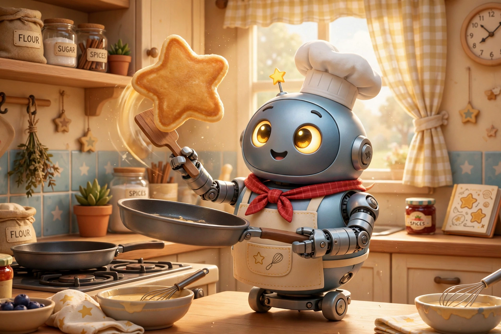 Star Pancake Flip