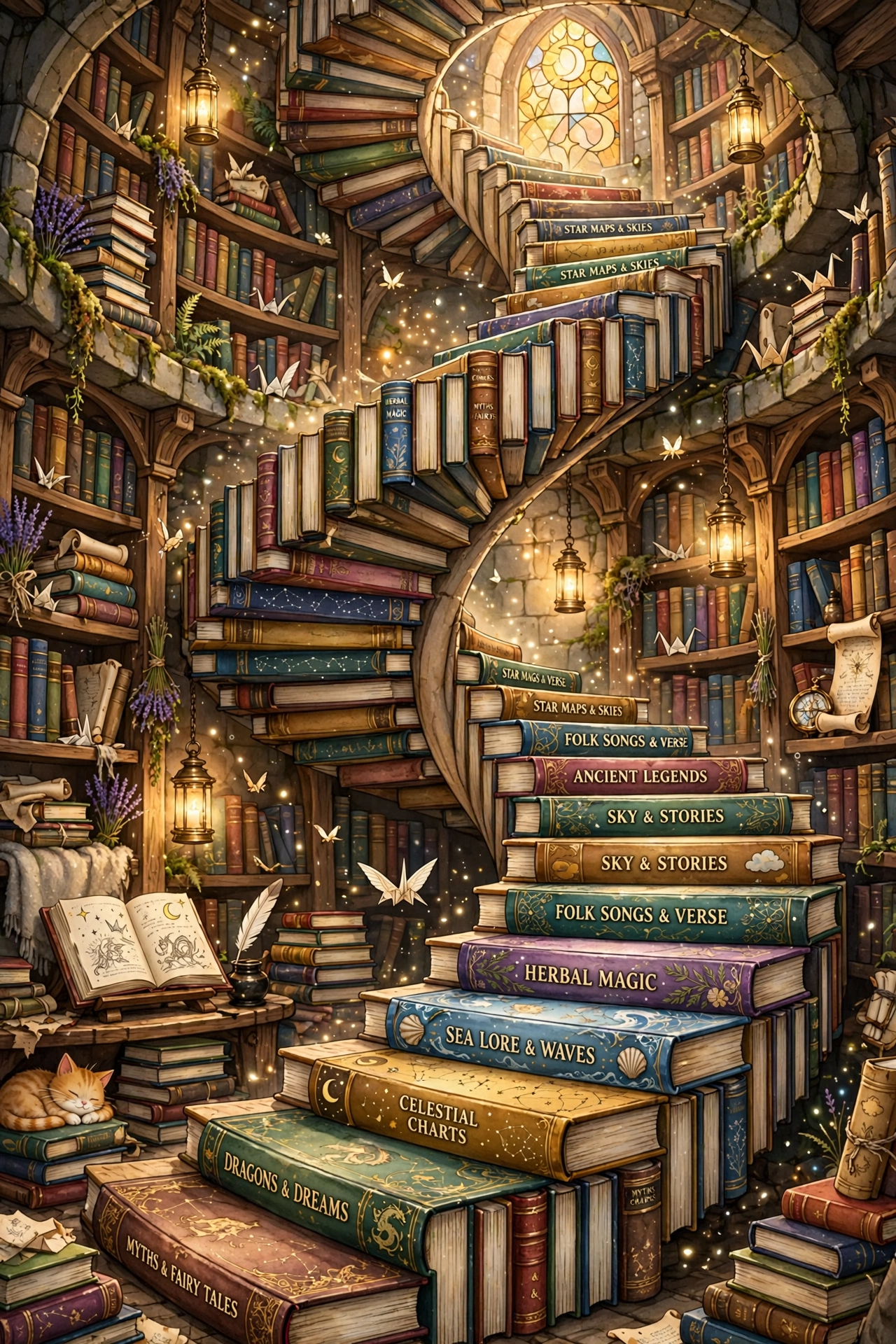 Staircase of Books